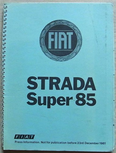 Fiat strada super - strada,
