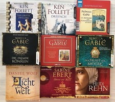 9 Hörbücher:  Ken Follett