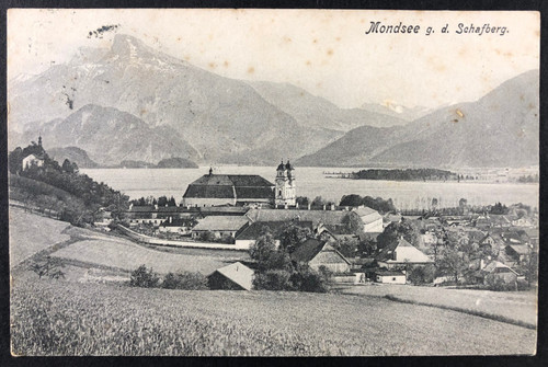 Mondsee mit schafberg - ,