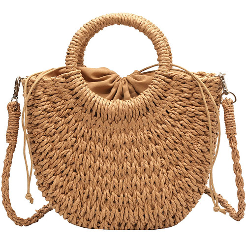 Sommer stroh handtasche damen - handtasche,