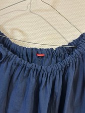 apuntob Linen Flared Skirt