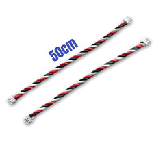 ✅ 2x Empfänger Spektrum Satellit Kabel 500mm 50cm OrangeRx JR Propo K-152 m2 RC