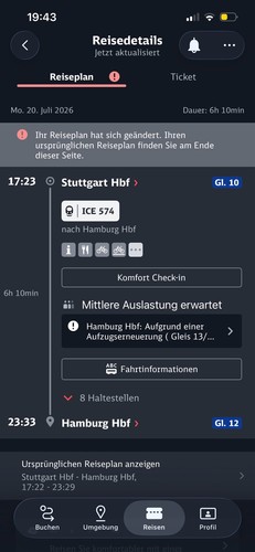 Ice 574 bahnticket stuttgart - 574,