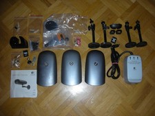 Logitech Alert Konvolut 3 x 700e Kameras, 1 x Netzteil LA700e-A + viel Zubehör!