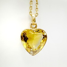 Vintage 18k gold und citrin - 18k,