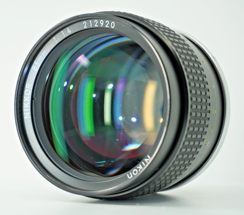 Nikon nikkor 85mm 1 - ai-s, f/1.4