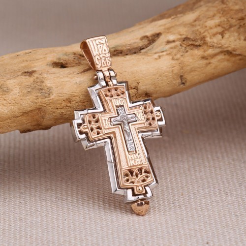 Orthodoxes kreuz enkolpion - kreuz,