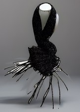 Damen Schal fishnet Netz