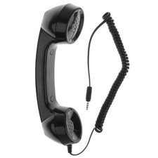 Tragbarer handy hörer - tragbarer, retro