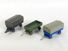 Lot 2511018 - Wiking alte LKW-Anhänger Typ 4 mit u. ohne Plane, alle um 1957