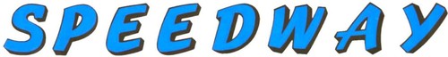 Aufkleber speedway schrift - speedway,