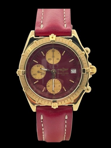 Breitling chronomat burgundy - chronomat,