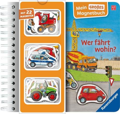 Mein großes magnetbuch wer - mein,