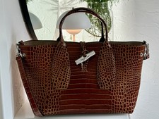 LONGCHAMP -Roseau Croco Leder