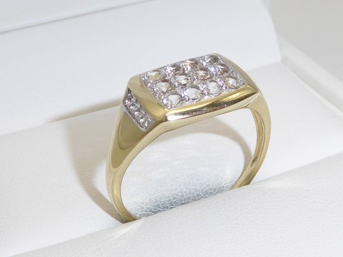 375 gold ring - 375, gelbgold