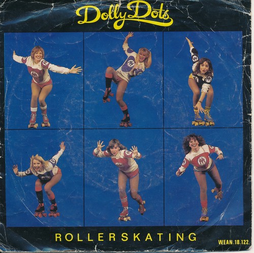 Roller skating dolly dots - -,