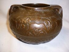 alte Bronze Vase Gefäß