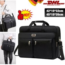 Aktentasche Schultertasche 15.6/17/18 Zoll Laptop Tasche Umhängetasche Business