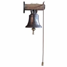 Glocke Bronze Hausglocke Gartenglocke Landhausglocke  23 cm bell bronze