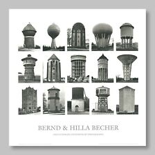 BERND & HILLA BECHER «Wassertürme» Farboffsetlithografie nach Original 1999