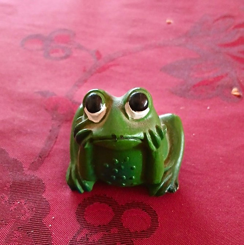 Spielzeug figur frosch - frosch, grün