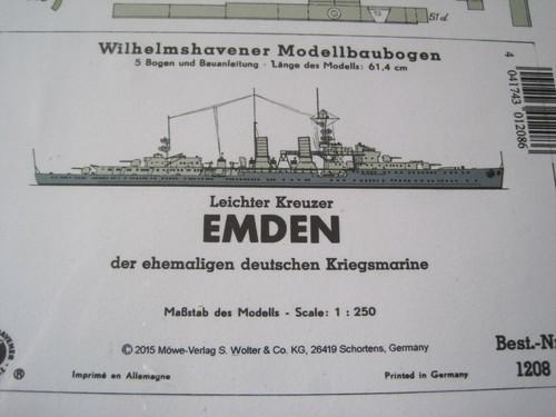Emden kreuzer wilhelmshavener - kreuzer,