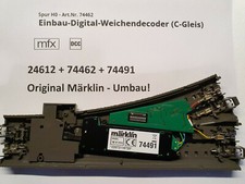 MÄRKLIN 24612 WEICHE rechts