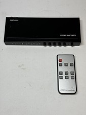 kwmobile HDMI Switch 3 Eingänge Port  Umschalter mit Fernbedienung