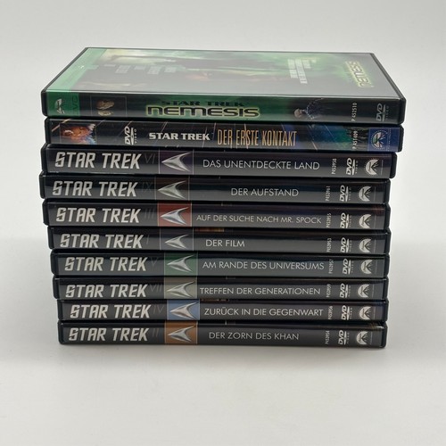 10x star trek filme - , dvd