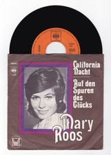 Mary Roos – California Nacht 7" VINYL SINGLE Sun Joe Jones The Rivieras SEHR GUT