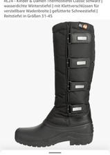 Thermostiefel wasserdichte gefütterte Schneestiefel/Reitstiefel  Stiefel 36 Neu!
