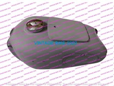 BMW R26 1956-60 R27 1960-1966 RAW STEEL GAS FUEL BENZINTANK + DECKEL / KOMPAT...