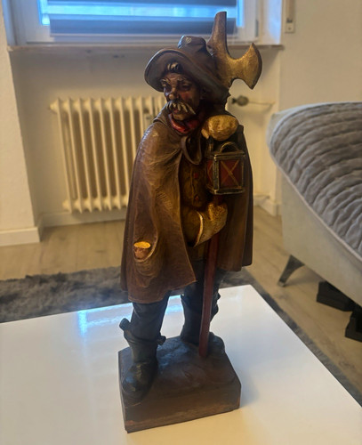 Holz geschnitzte deko figur - holz,