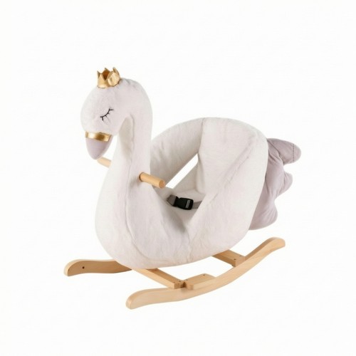 Schwan schaukelstuhl holz - schwan,