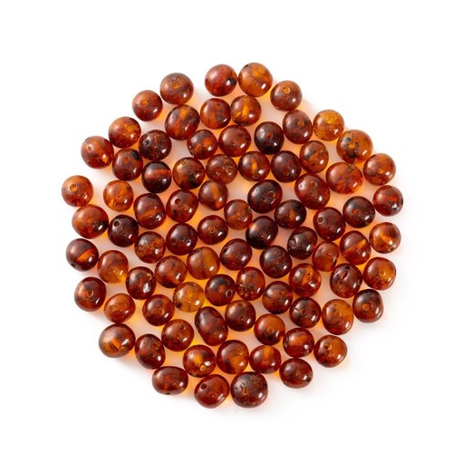 Bernstein perlen 8mm breite - bernstein,
