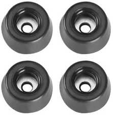 4 Gummifüße Ø 20 x 9 Adam Hall 4903 Gummifuß Boxenfuß Boxenfüße Gehäusefüße Füße