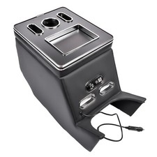 Armlehnenbox Schwarz Für