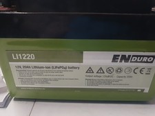 Lithium-Ionen Akku Batterie (LIFeP04) LI1220 20Ah ENduro mit Ladegerät 