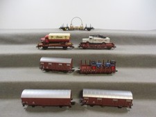 Märklin/Fleischmann H0 diverse Rungenwagen u.a Güterwagen 7-teilig ohne OVP EP40