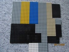 16 x Lego Platten, s. Beschreibung