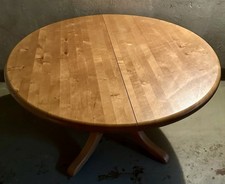 Massiv Tisch rund 120cm ausziehbar 6 Stühlen von Rainer Daumiller