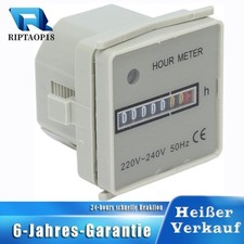 Industrie-Betriebsstundenzähler AC 220‑240V Mechanischer Timer-Stundenzähler DE