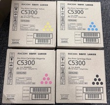 Full Set Ricoh Pro C5300 CYMK