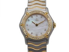 Ebel classic wave quarz - ebel, stahl