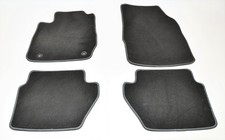 Fußmatten Set Stoff  D1BJ-130D00-DA 3JA6 Blau-Weiß Fiesta VI Original Ford