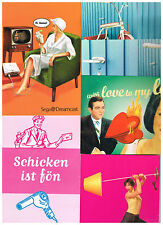 5 Nostalgie Karten, Werbung,Technik, Kunstkarten, Werbekarten,Edgarkarten,GoCard