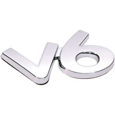 Abs chrom emblem - emblem, v6