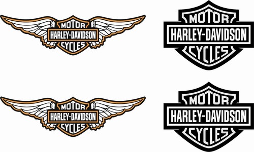 Harley davidson aufkleber - harley-davidson, 4