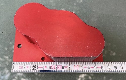 Alu getriebeabdeckung rot - alu,