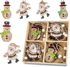 Christbaumschmuck aus Holz, 9